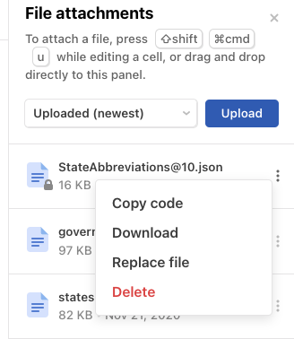 File Attachment
